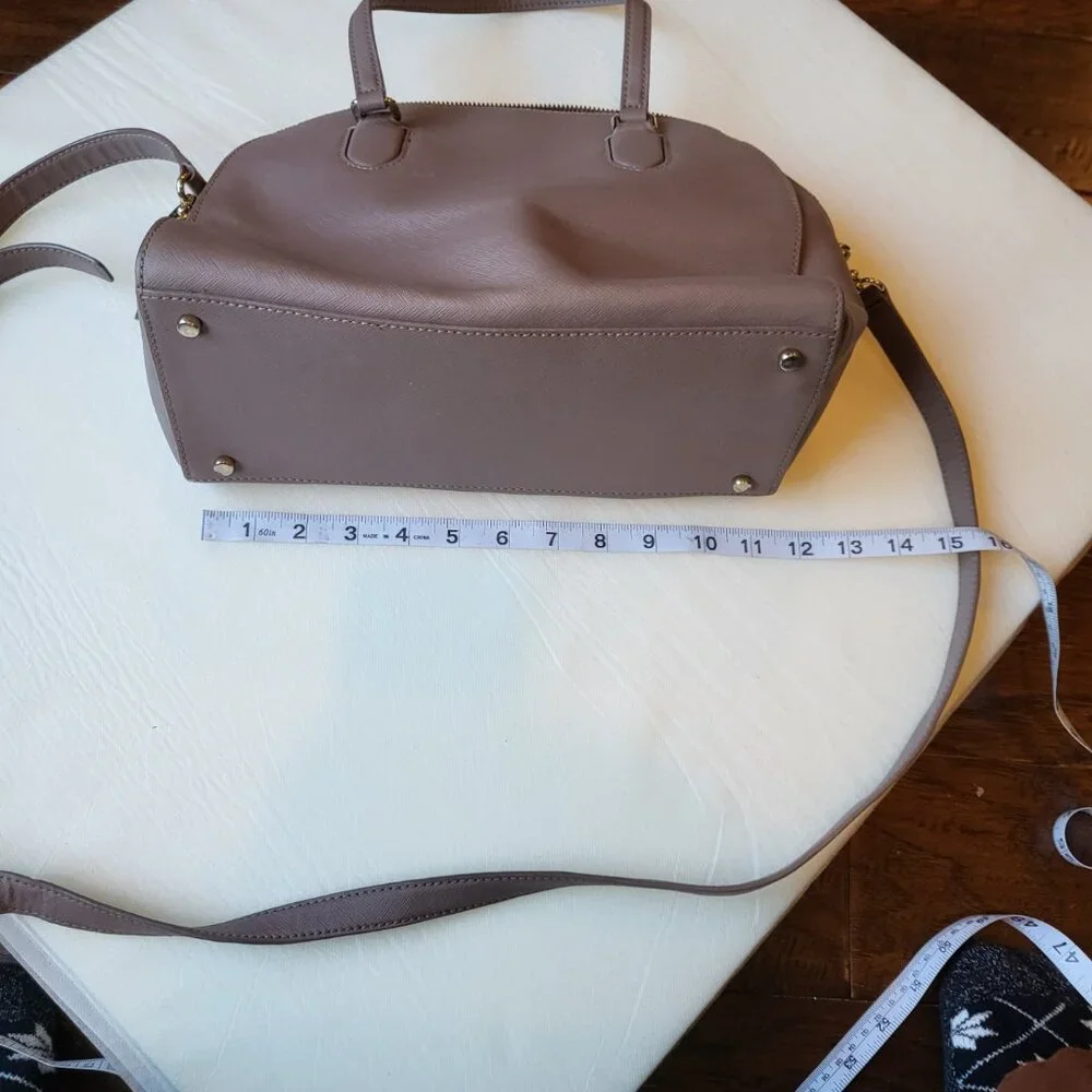 Kate Spade New York Reiley Laurel Way Mixed Material Dome Purse Cityscape